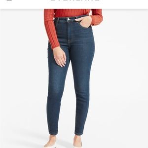 Everlane Authentic Stretch High Rise Skinny Jeans ankle